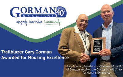 Trailblazer Gary Gorman Awarded for Housing Excellence